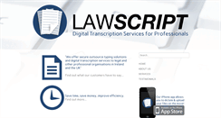 Desktop Screenshot of lawscriptni.com